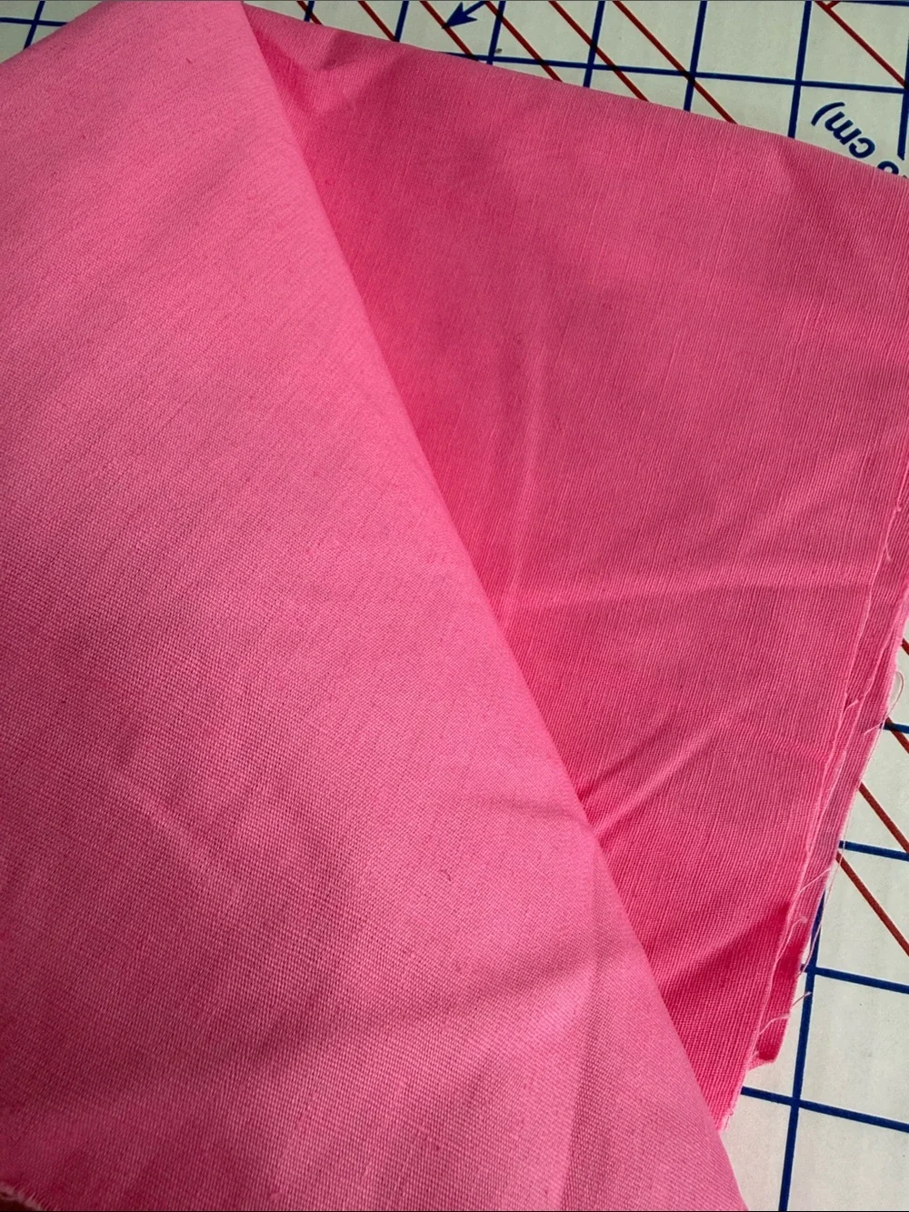 Vintage Fabric Lot Gingham Garden Print Pink Cotton Rick Rack Talon Seam Tape